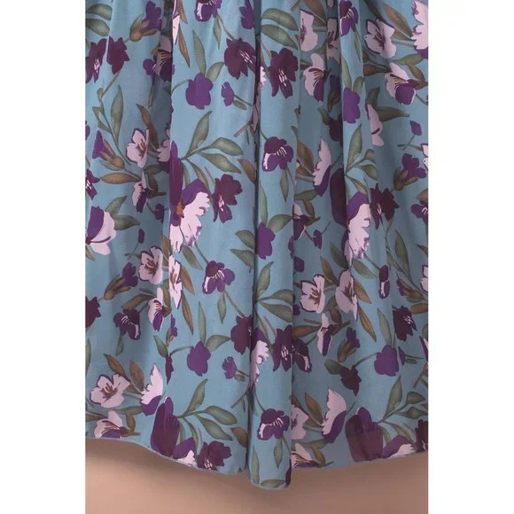 Wild Lotus Ruffle Tiered Maxi Dress - Picture 14 of 16